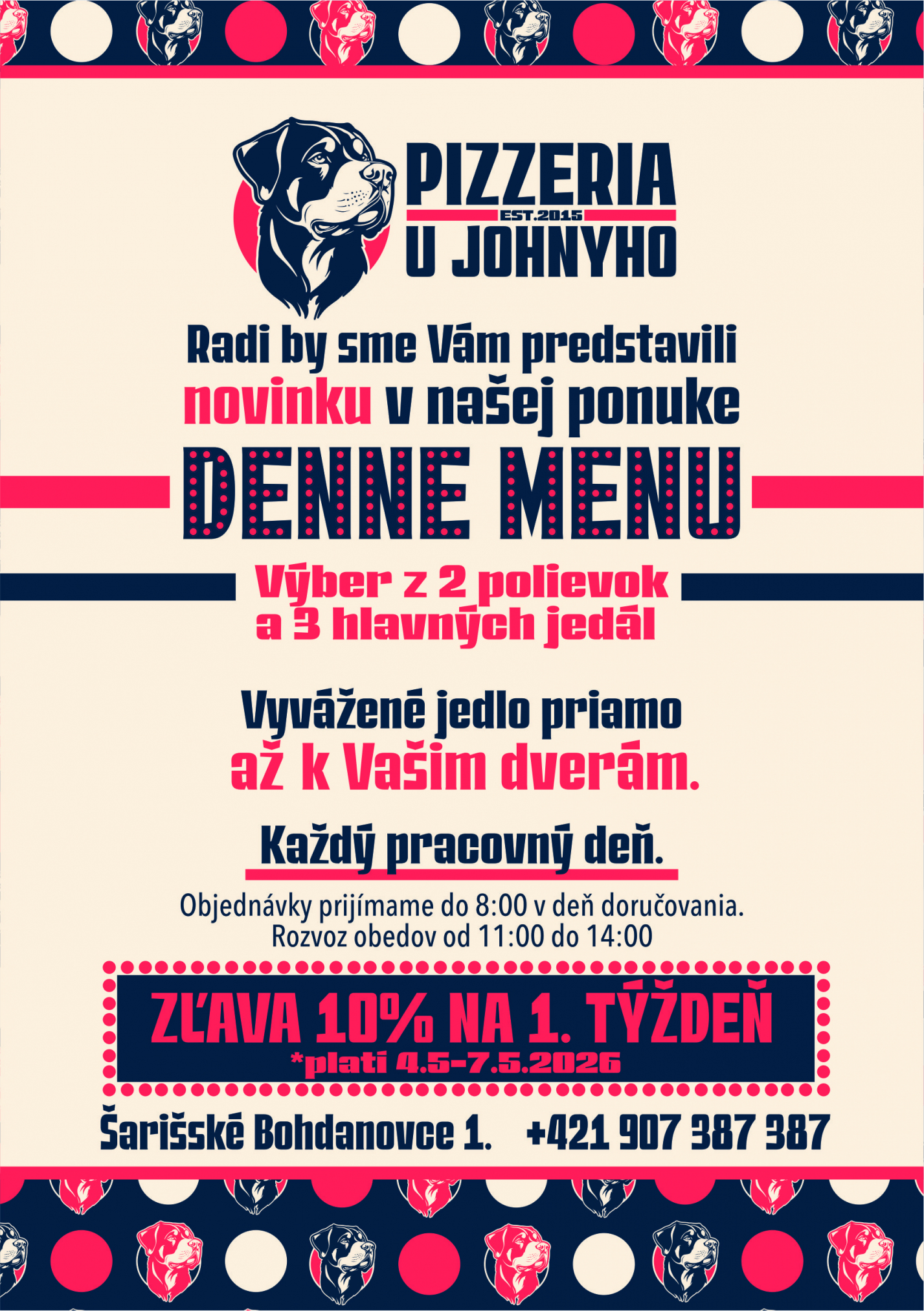 Fotka - Novinka v ponuke DENNÉ MENU